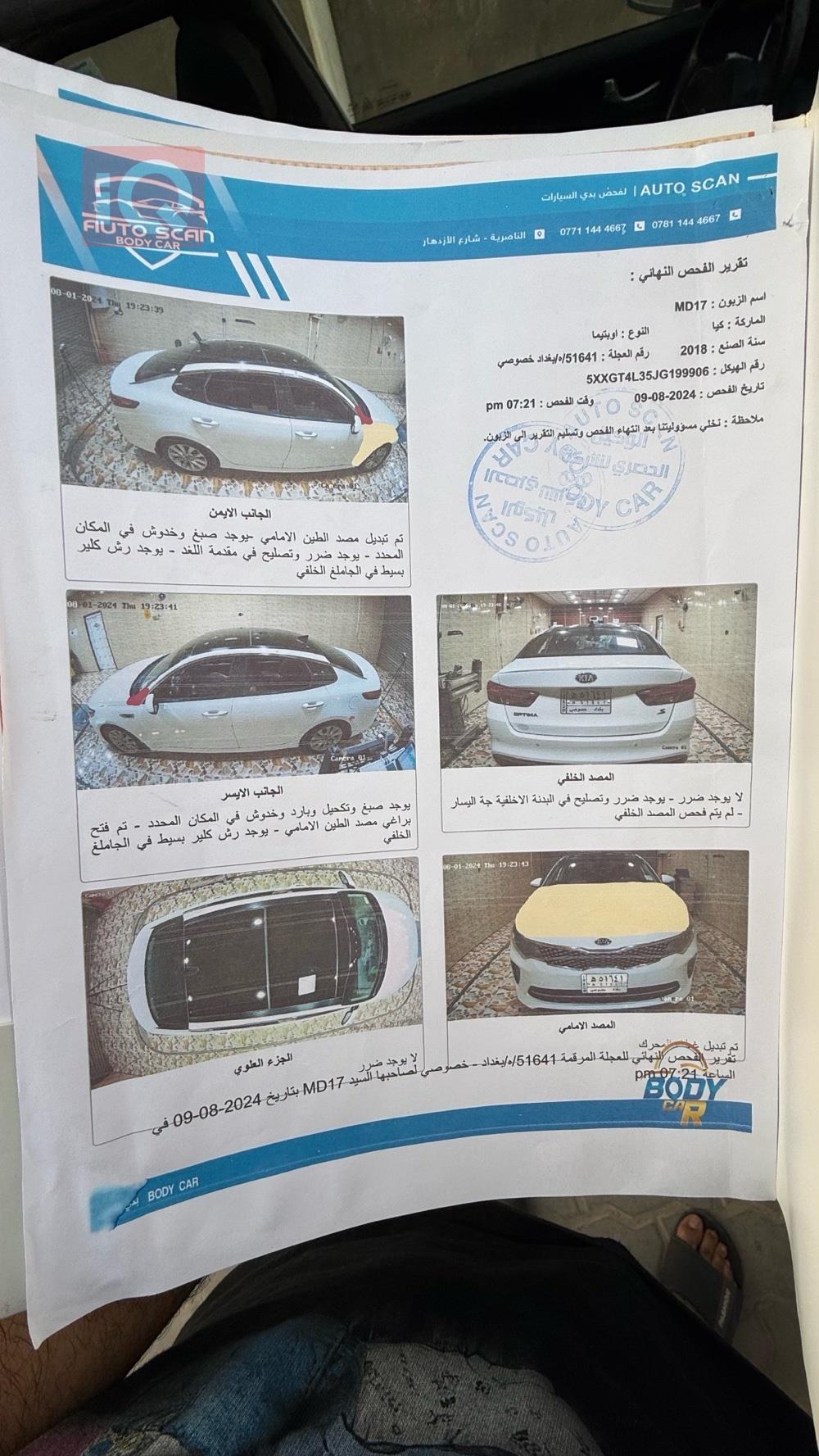 كيا اوبتيما